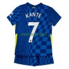 Maillot de Supporter Chelsea Kante 7 Domicile 2021-22 Pour Enfant